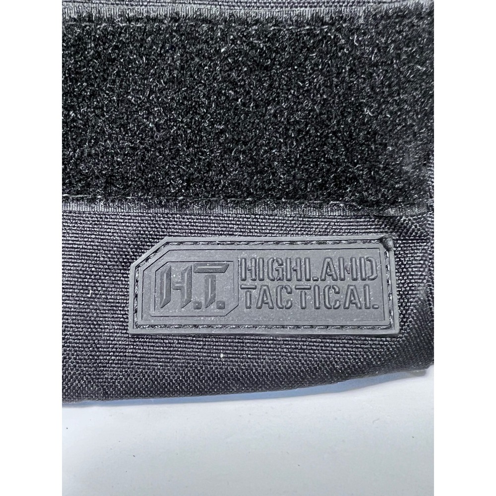 Highland Tactical Fanny Pack MOLLE Waist Bag Black OS Utility Techwear Bag